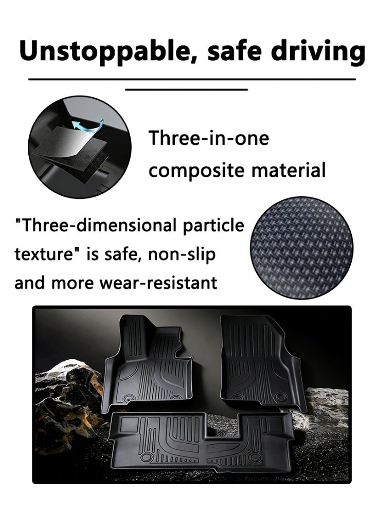 BYD Car floor mats, designed for the 2025 BYD Formula Leopard 8 model. Wear-resistant, waterproof, easy to clean, high-quality - Image 5
